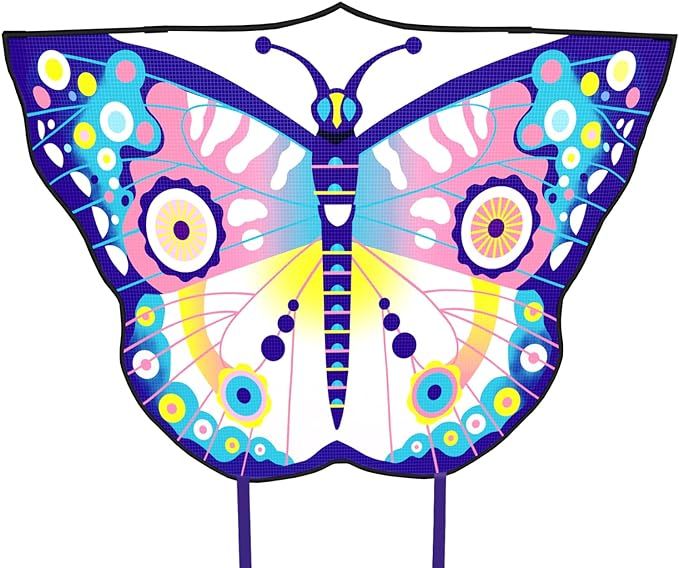 Crogift Kite, Butterfly Kites for Kids Ages 4-8 8-12 & Adults, Extremely Easy to Fly for Beginner... | Amazon (US)