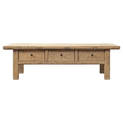 Timea rustic lodge weathered natural reclaimed wood storage coffee tables