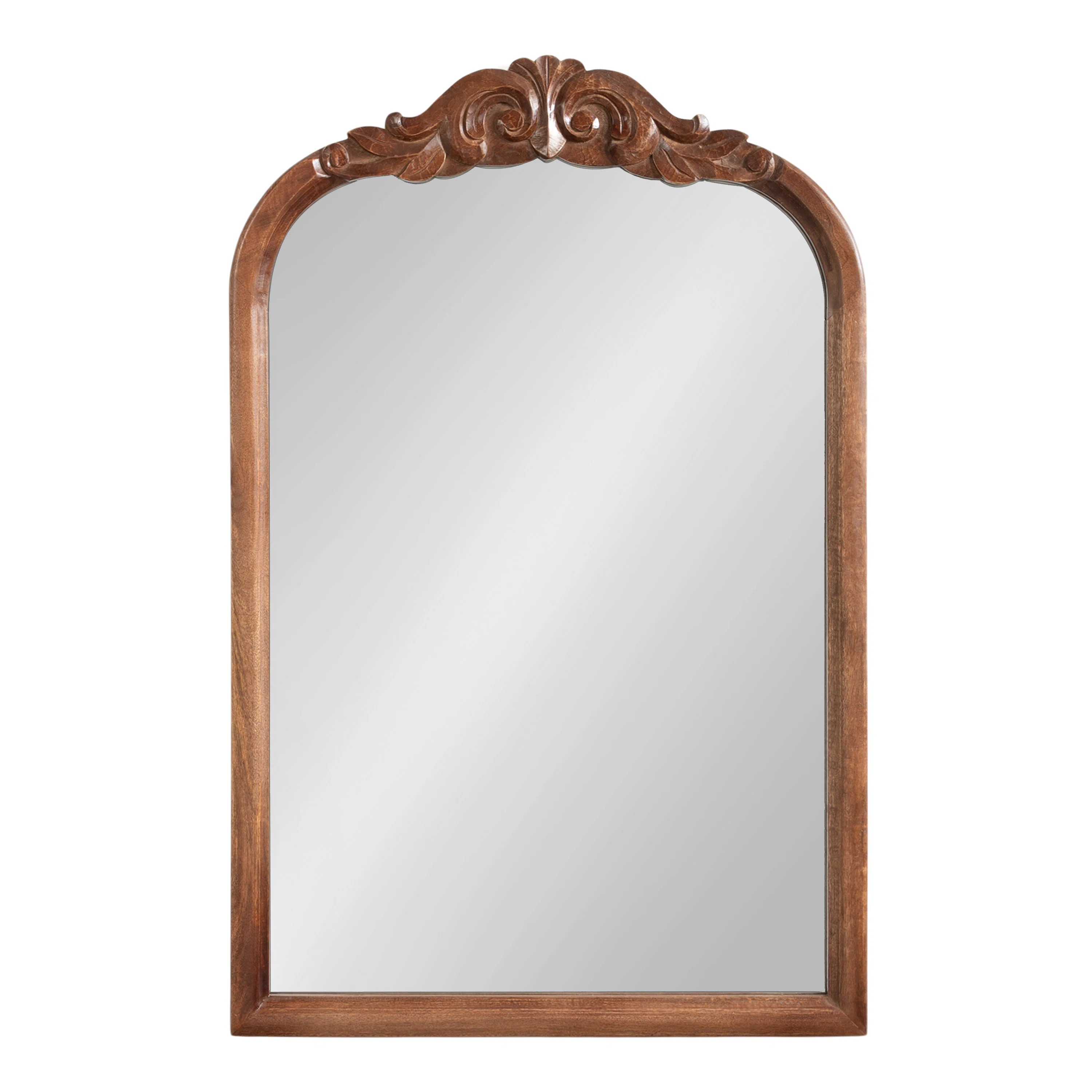 Kate and Laurel Wooden Vintage Arched Wall Mirror | Wayfair | Wayfair North America