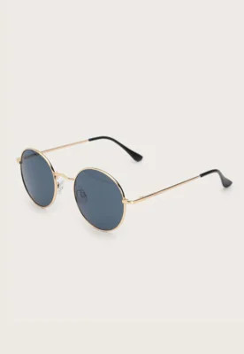 Óculos de Sol Forever 21 Redondo Dourado | Dafiti (BR)