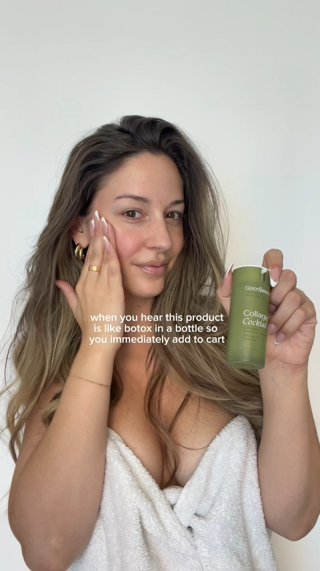 like natural 🌿🧖🏻‍♀️ with @goodjanesbeauty✨

Cheers to the amazing Collagen Cocktail by Good Janes that is known for being like botox in a bottle #ad 🧴 

This product is an anti-aging collagen boosting serum that smooths and restores while relaxing your facial muscles (similar to botox, but without injections)🤍

Skincare, skincare products, anti-aging serum, skincare serum, botox, beauty products, best skincare, antiaging 

#goodjanesbeauty #goodjanes #liketkit #skincarereview #antiageingskincare #antiagingserum #botoxinabottle #skincareroutine #serums #skincareblogger #skincareproducts #antiagingskincare #skincareroutine #skincare #skincareproduct #ltk #ltkblogger #liketoknowit 

#LTKVideo #LTKFindsUnder100 #LTKBeauty
