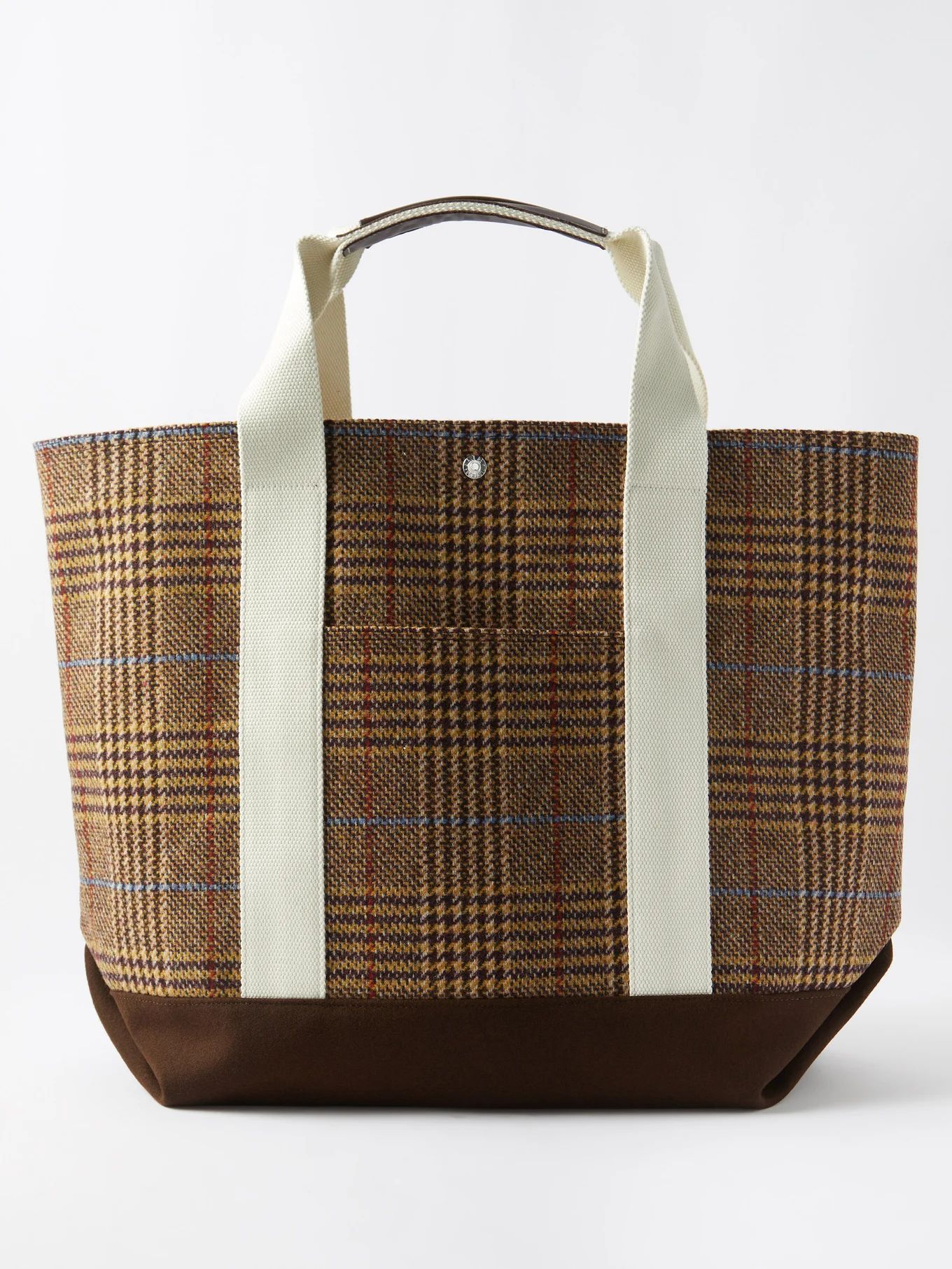 Tool large Prince of Wales-check tote bag | Rue De Verneuil | Matches (US)
