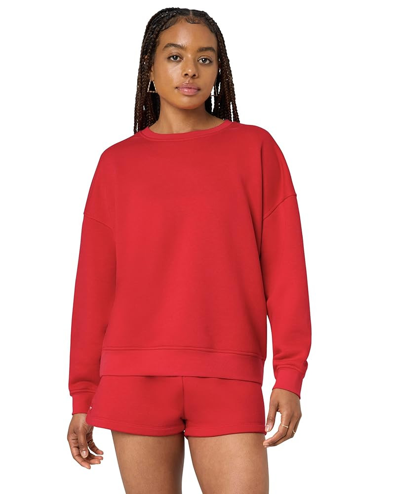 florence by mills Women's Cozy Crush Oversized Pullover Sweatshirt | Amazon (US)