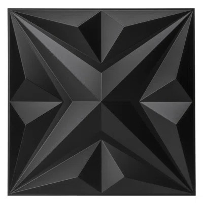 19.7" x 19.7" 3D Wall Panel (12-pack) | Wayfair North America