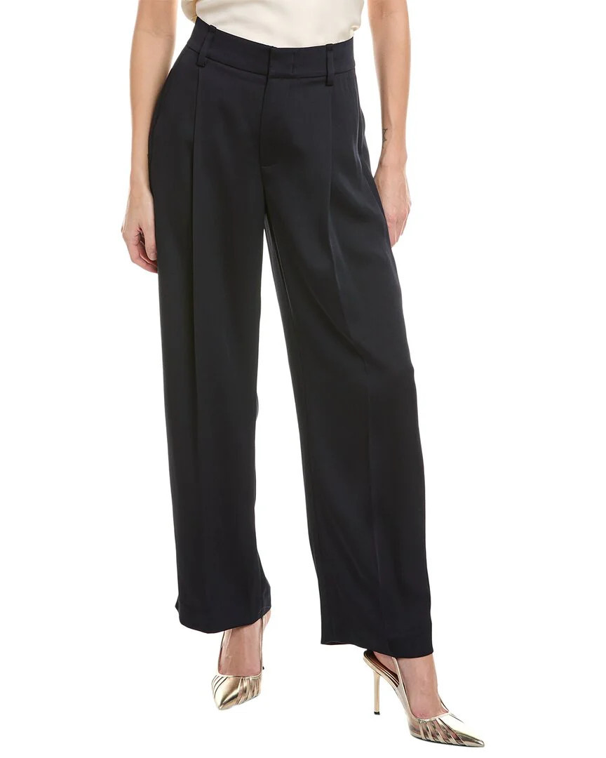 Vince Silk-Blend Pull-On Pant | Shop Simon
