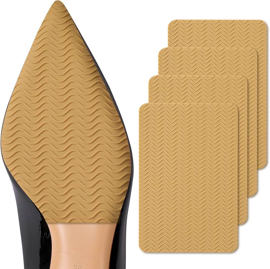 Shoe Grips on Bottom of Shoes, Shoe Sole Bottom Protector, Self-Adhesive Grips, Non-Slip Pads, So... | Amazon (US)