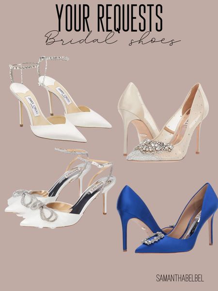 Bridal shoes wedding white shoes 

#LTKunder50 #LTKwedding #LTKunder100