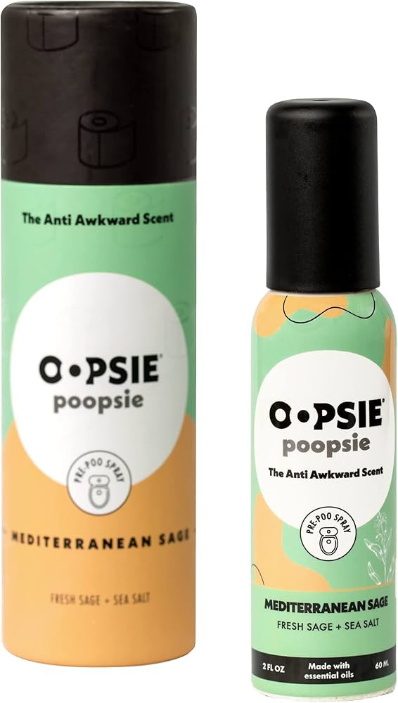 Pre GO toilet spray, discreet & portable original odor deodorizer scents. Perfect for purses, poc... | Amazon (US)