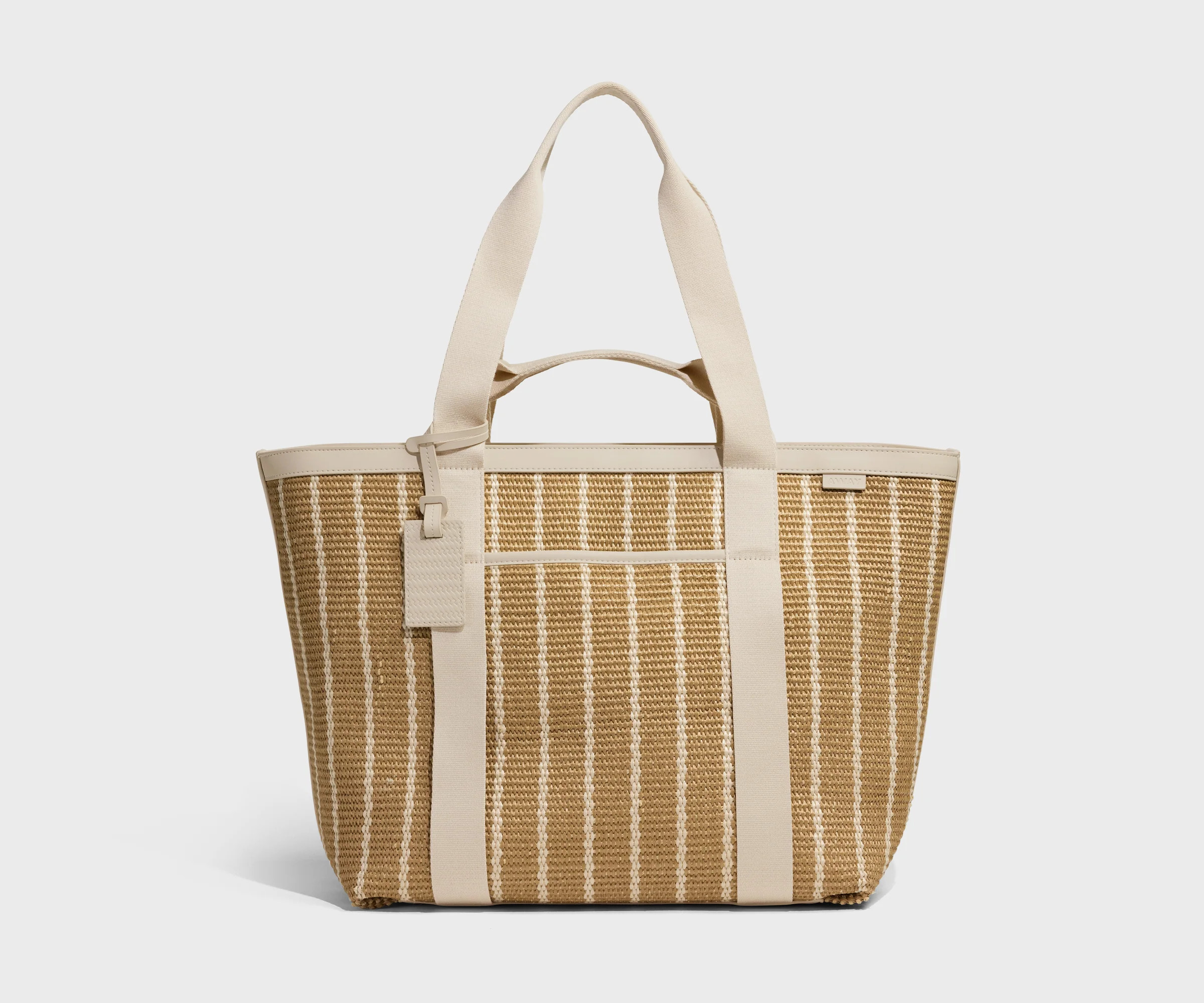 Straw Tote in White Seagrass | Away | Away