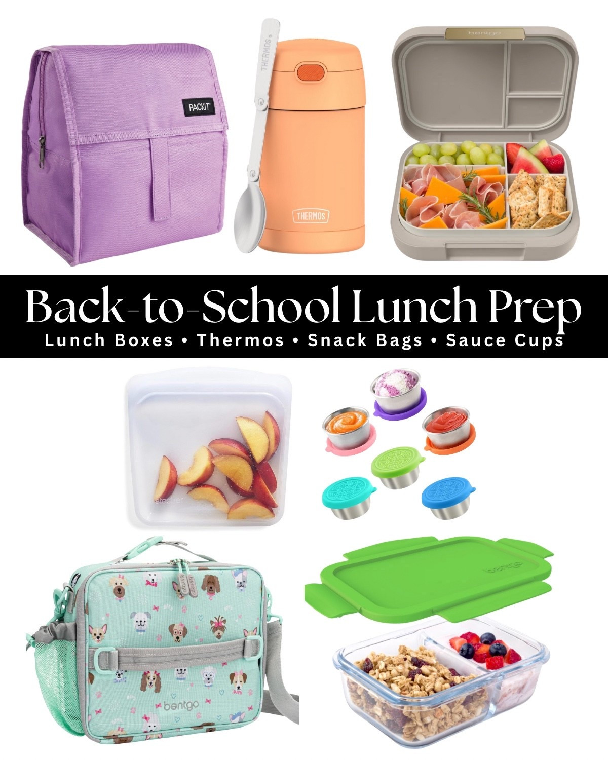 Back-to-school lunch prep just got easier 🙌

These Amazon lunch essentials—reusable silicone snack bags, stainless steel condiment cups, and leakproof bento lunch boxes—make packing healthy school lunches so much faster and more fun.
Perfect for eco-friendly lunch packing and keeping kids’ food fresh all day.

#LTKFamily #LTKKids #LTKHome