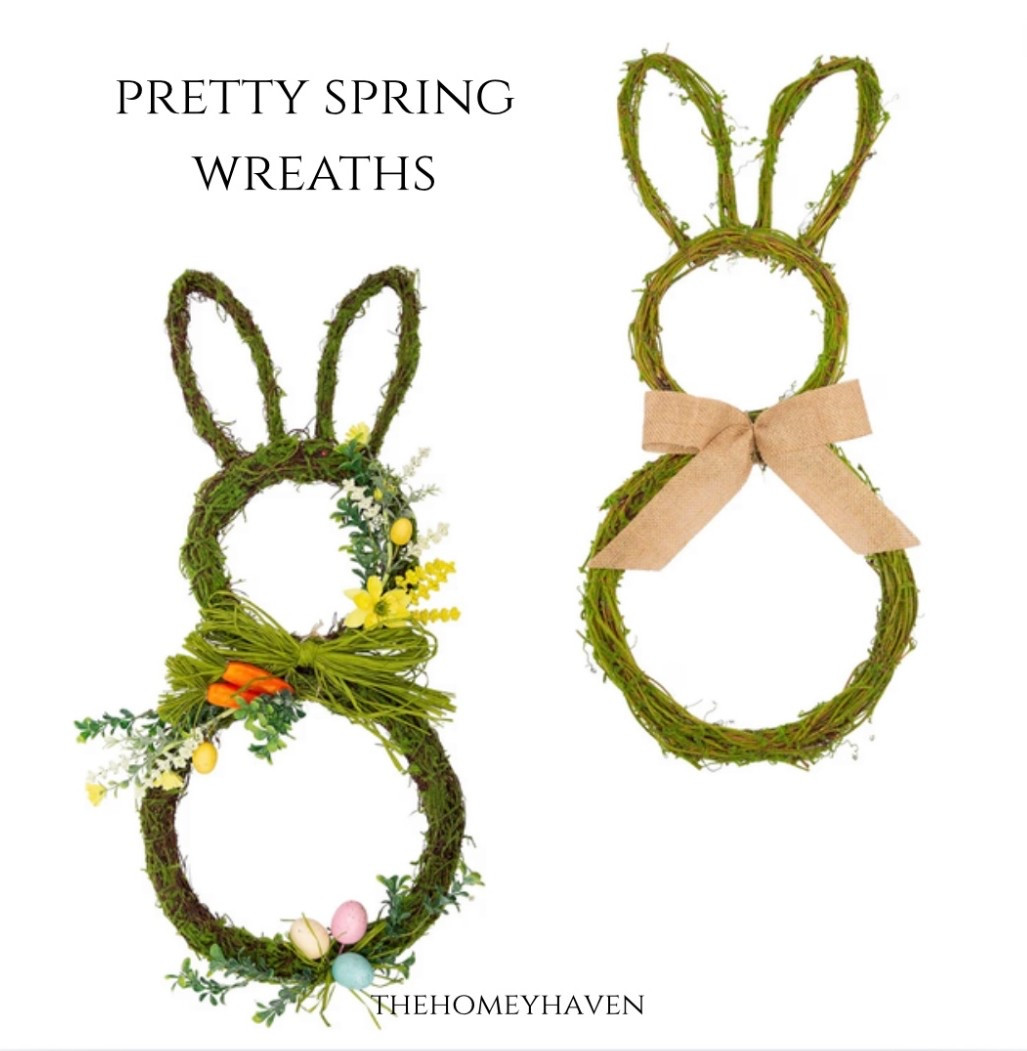How pretty are these bunny wreaths for Easter? So whimsical and beautiful! Under $25!!


Easter wreaths, Easter baskets, Easter decor, spring decor, spring wreaths, wall decor, front porch decor, spring front porch, outdoor furniture, front door decor, entryway decor, home decor, home, Amazon finds m, Amazon home, spring outfits  

#LTKHome #LTKdayinmylife #LTKSeasonal