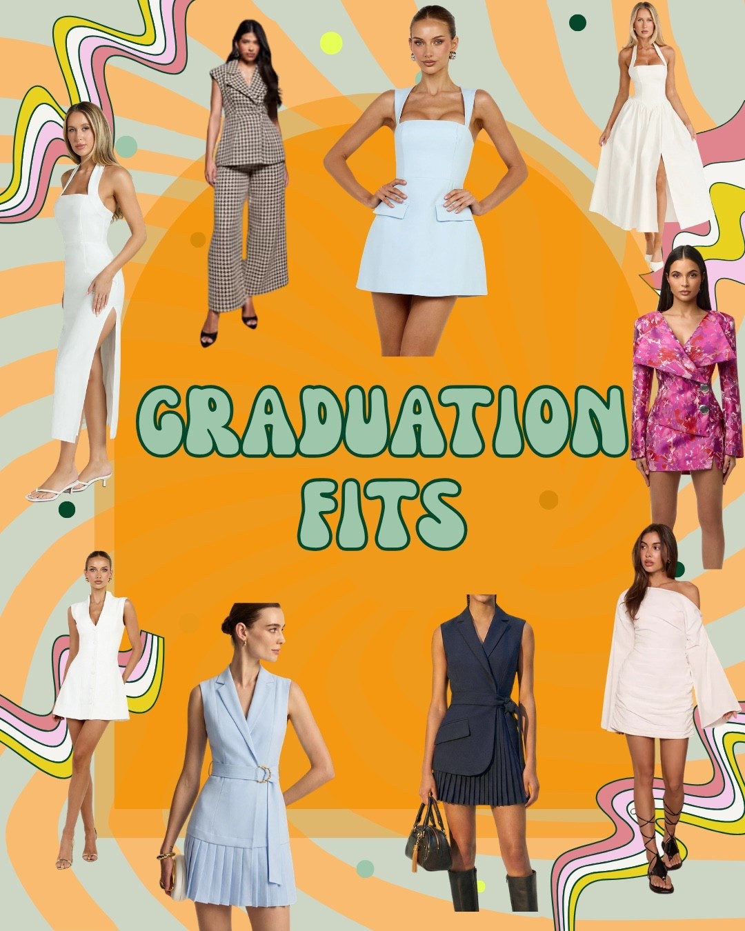 My sister is looking for the perfect graduation fit so I figured if I was gonna help her look, I could help you guys too

#LTKgrwm #LTKMidsize #LTKootd
