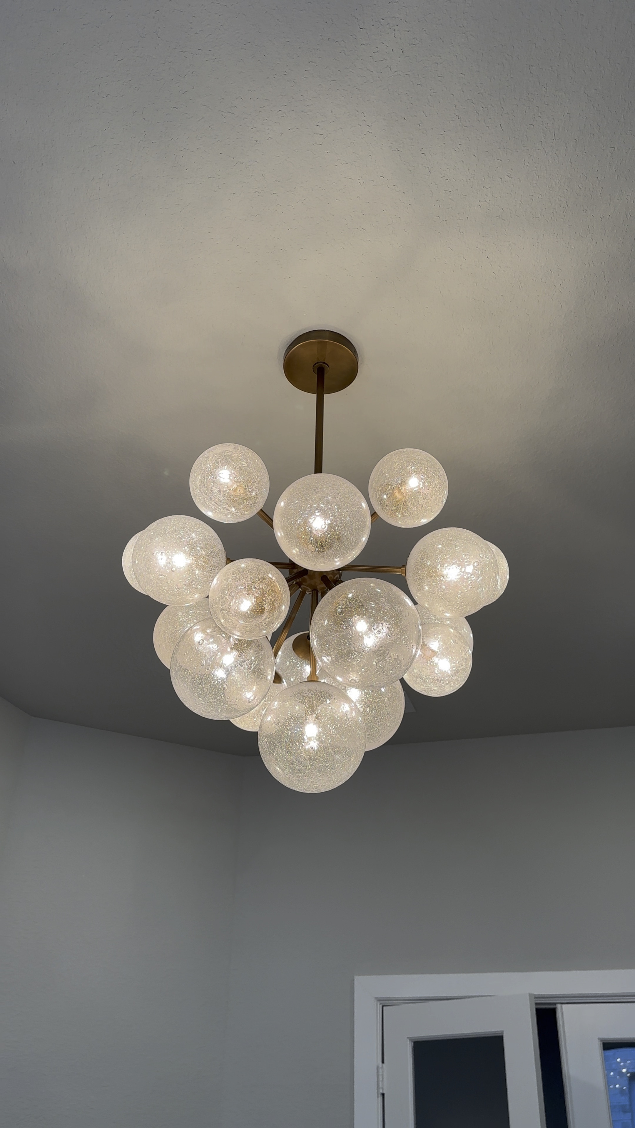 Modern chandelier. This is 19 lights. 

#LTKHome #LTKFallSale