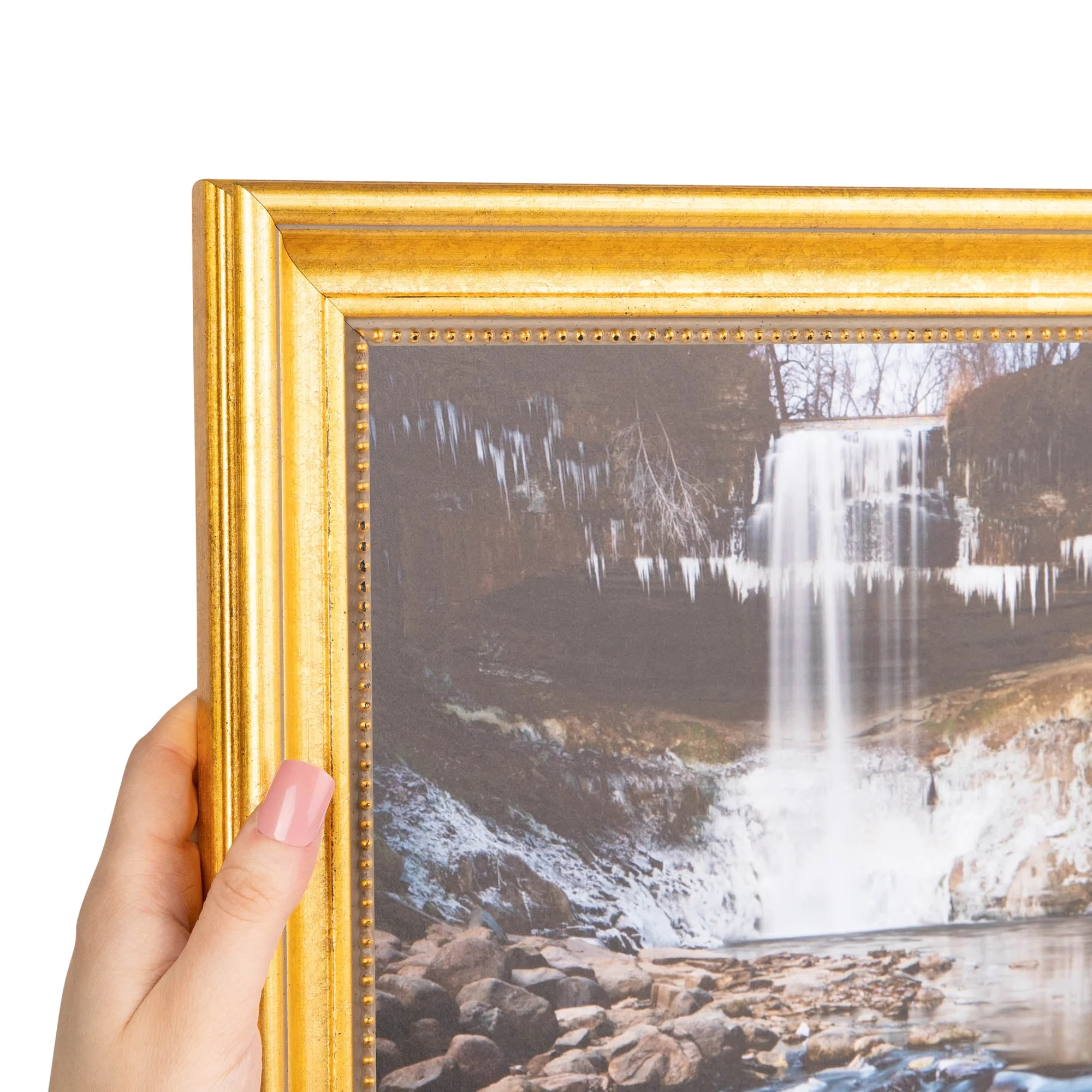 ArtToFrames 12x18 Inch Antique Gold Picture Frame, This Gold Wood Poster Frame is Great for Your ... | Walmart (US)