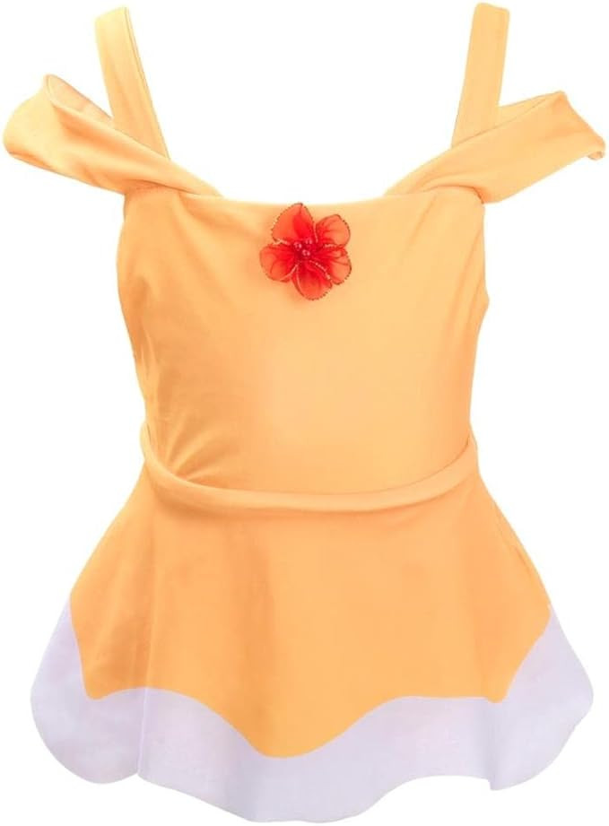 Dressy Daisy Girls Princess One Piece Swimsuit with Skirt Swimwear Swimming Bathing Suit Swim Wea... | Amazon (US)