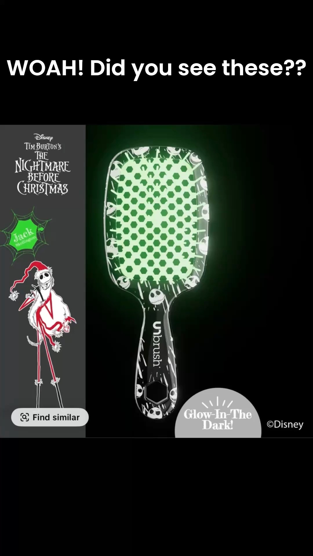 These are amazing!! And some of them even glow in the dark!!! #unbrush #haircare #nightmarebeforechristmas 

#LTKBeauty #LTKFamily #LTKHalloween