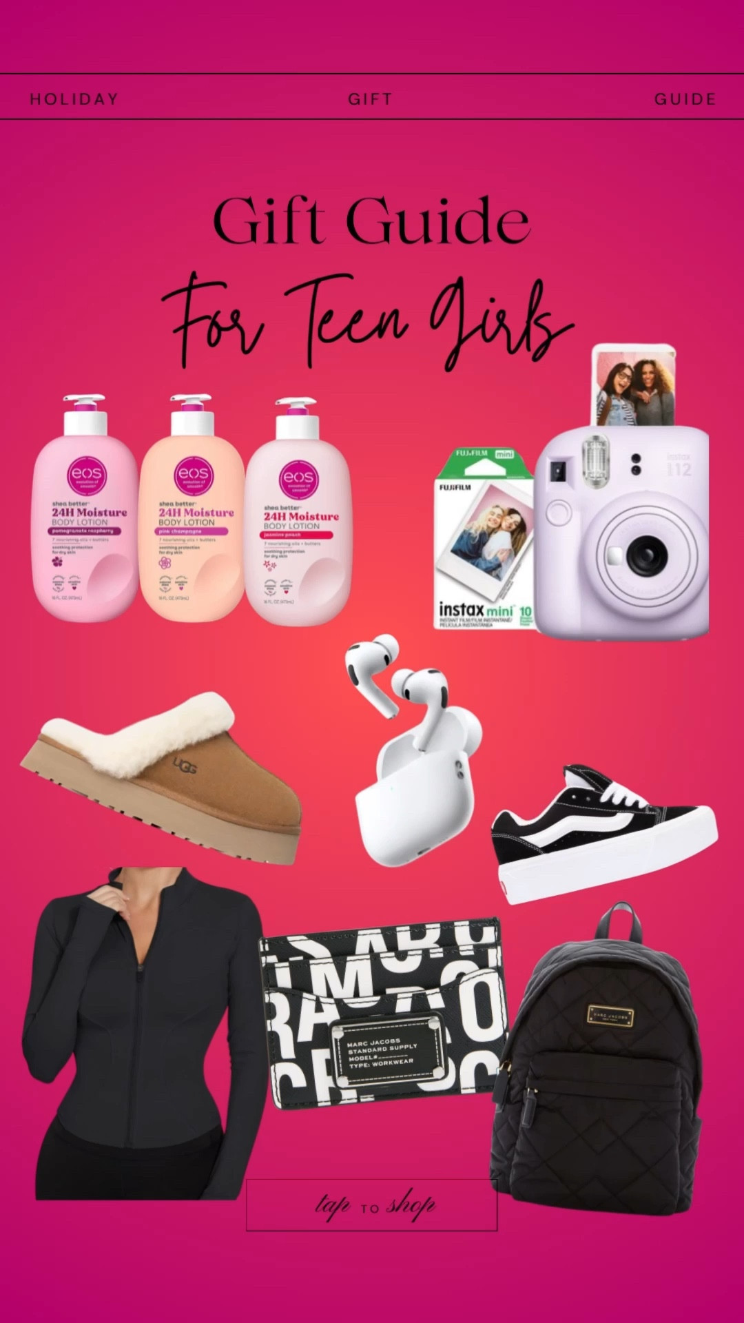 Holiday Gift Guide for Teens! 🎁💕 If you’re shopping for your daughter, niece, or the teen girl who already has everything — this is for you! Beats, UGGs, cute purses, perfumes, tech gifts + more must-haves perfect for Christmas, birthdays & last-minute gifting all linked for easy shopping!! 

#HolidayGiftGuide #giftsforteens #LTKSeasonal #LTKselfcare #LTKsalealert #LTKBeauty

#LTKGiftGuide #LTKHoliday #LTKmomlife