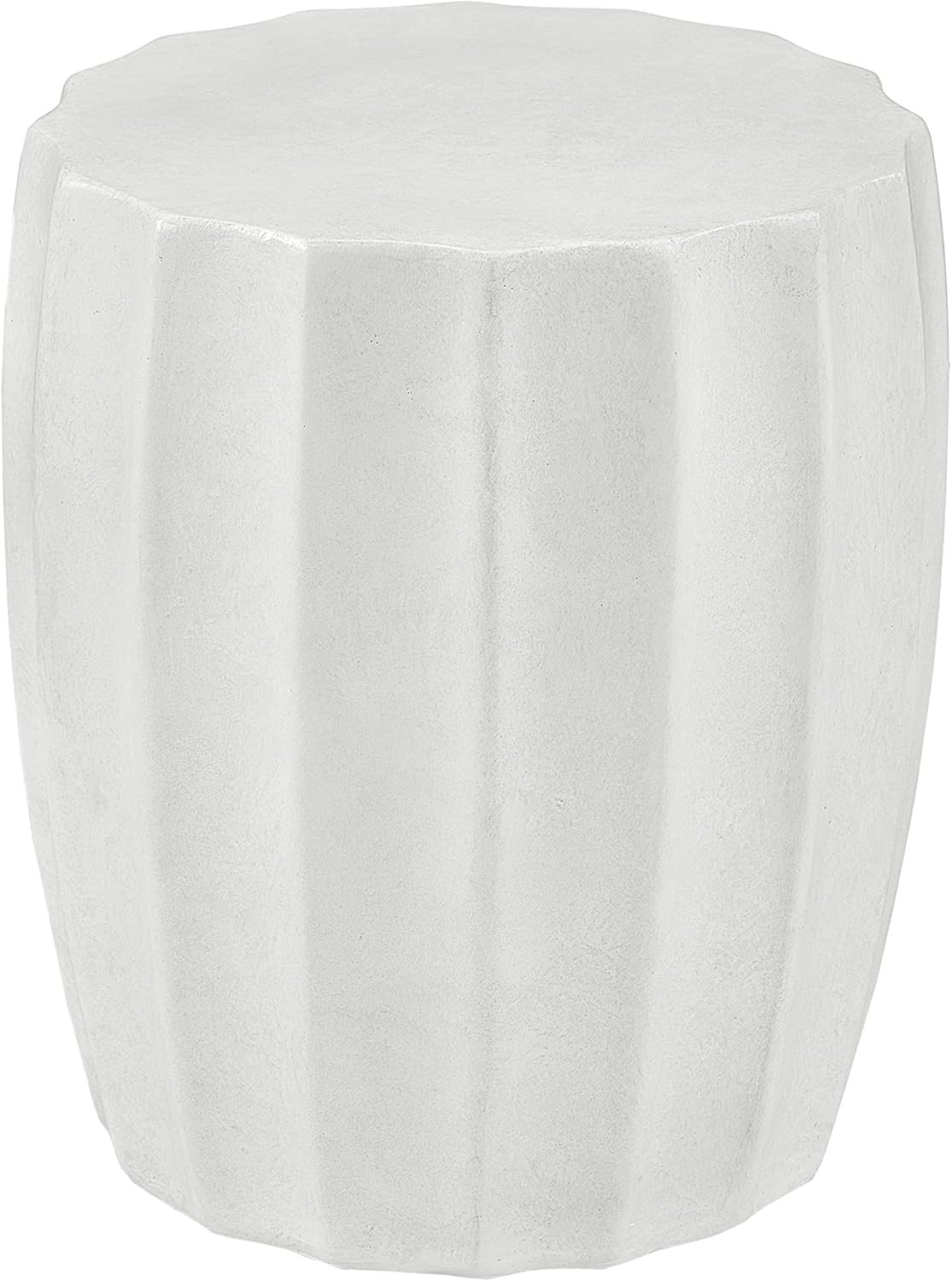 Ball & Cast Concrete End Side Table, White | Amazon (US)