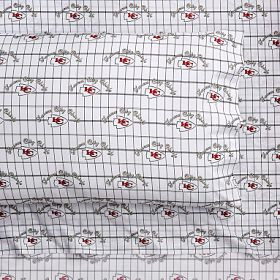 NFL Kansas City Chiefs Organic Sheet Set | Pottery Barn Teen