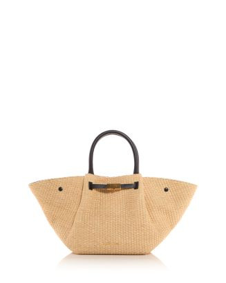 Midi New York Raffia Shoulder Bag | Bloomingdale's (US)