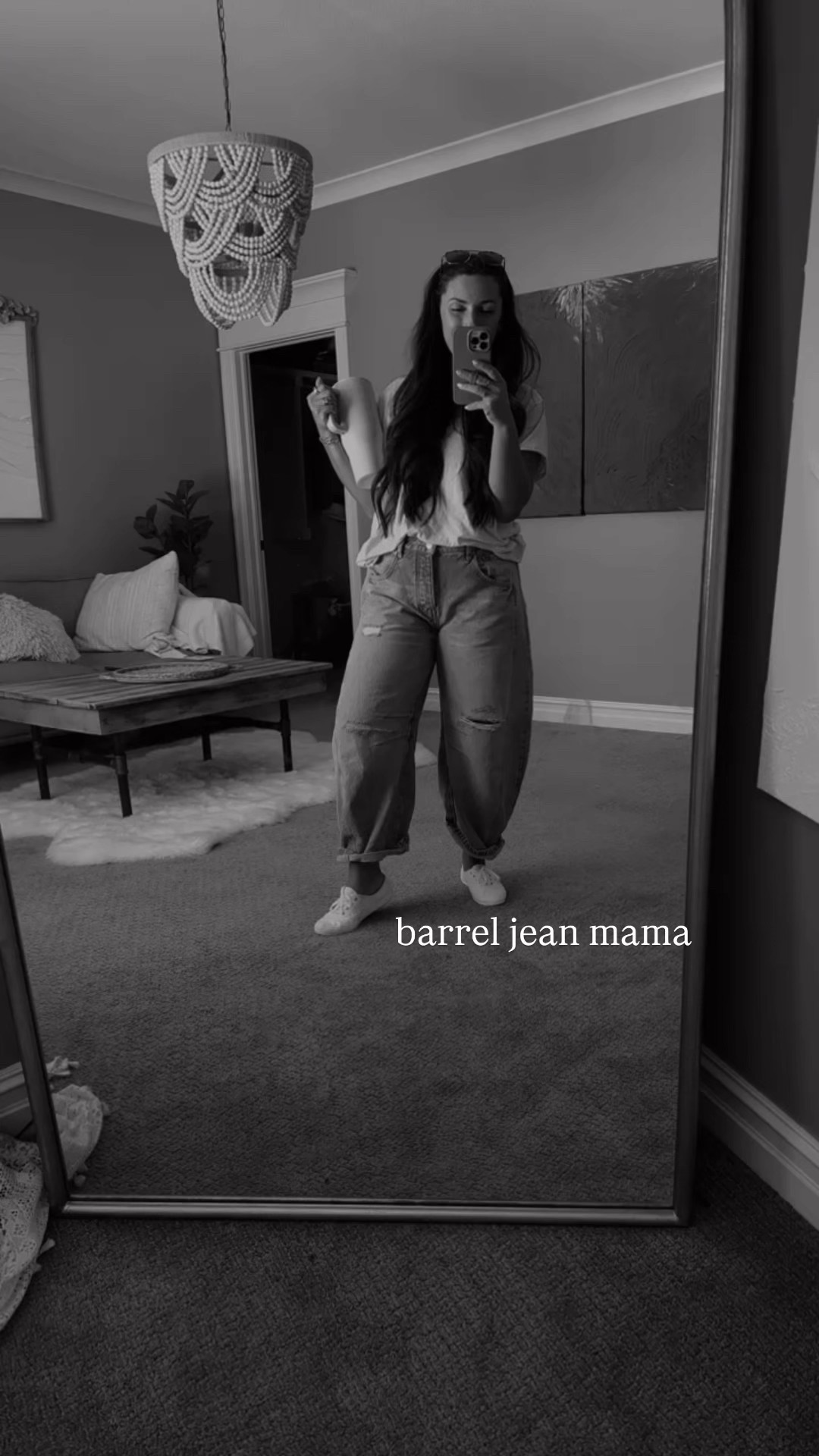 jeans but for the mama who is on the run in summer heat ✨
#momfashion #momfit #ootd