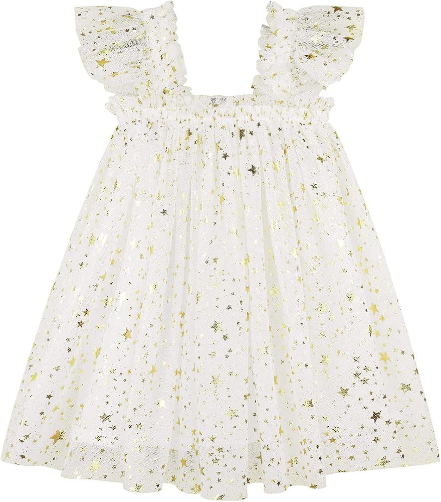 AGQT Baby Girls Tutu Dress Tulle Sundress Size 9M-5T | Amazon (US)
