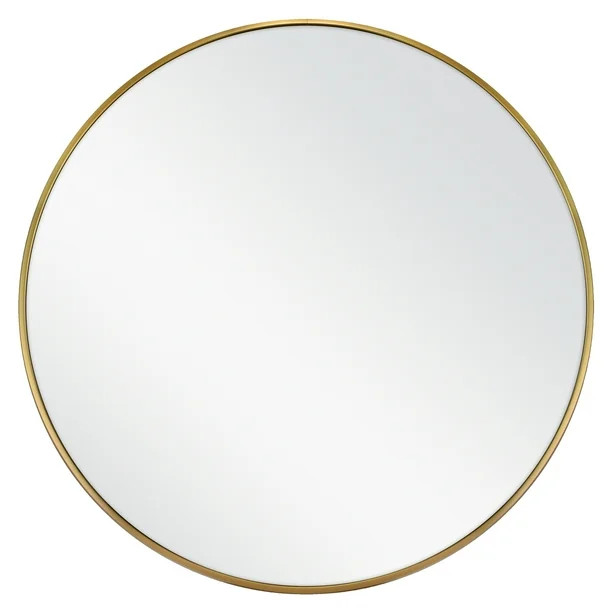 Better Homes & Gardens 28" x 28" Gold Glam, Modern and Bohemian Vanity Mirror - Walmart.com | Walmart (US)