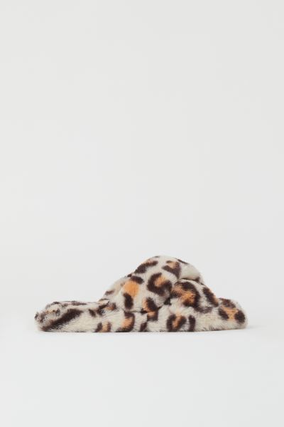 Faux Fur Slippers | H&M (US)
