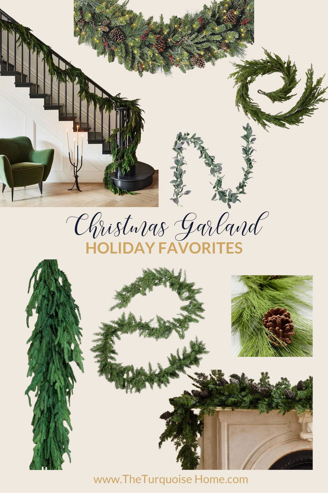Our favorite faux Christmas garland! 

#LTKHoliday #LTKSeasonal #LTKHome