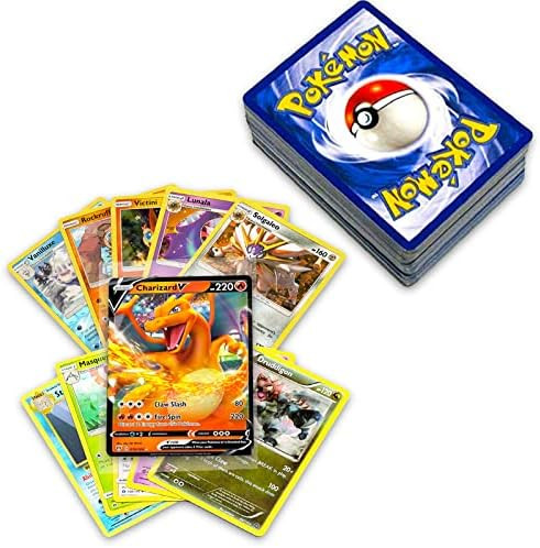 50+ Official Pokemon Cards Collection with 5 Foils in Any Combination and at Least 1 Rarity, GX, ... | Amazon (US)