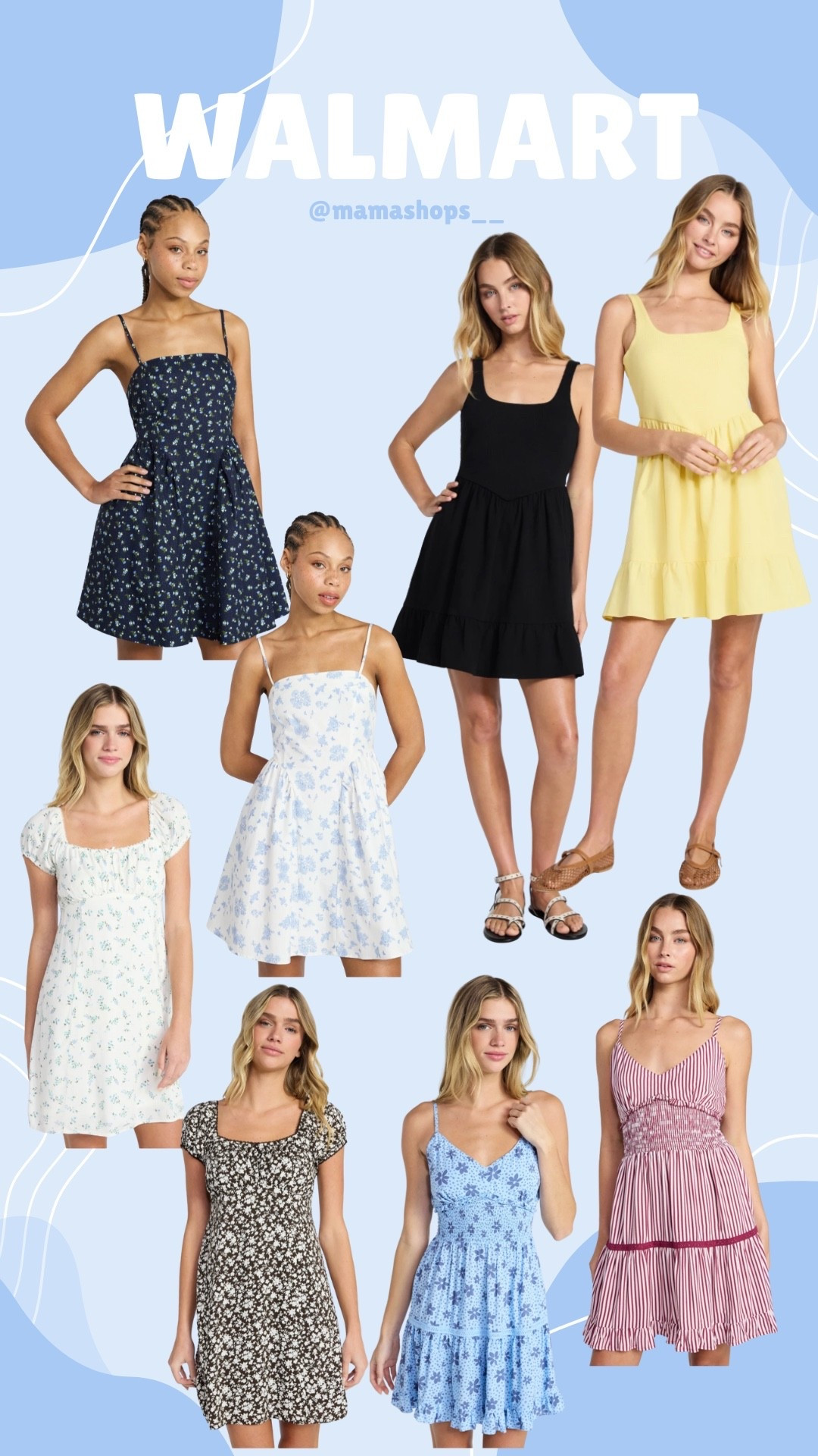 Beautiful No Boundaries sundresses at Walmart with lots of different patterns for women! 😍🌻

Linking everything here ✨🔗

#LTKSeasonal #LTKmomlife
