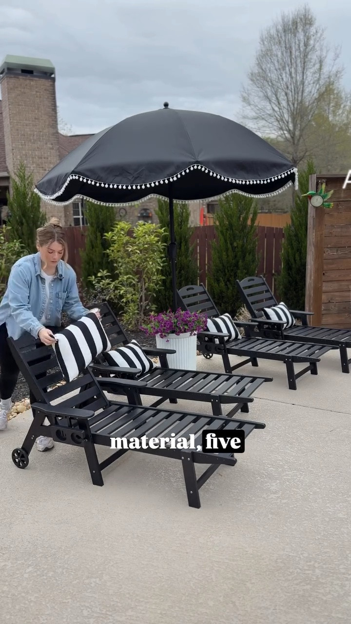 This is your sign to give your space a summer refresh ☀️⛱️ follow & comment “SUMMER” for links! Use code “CRISP5LL” to save ✨ 

Part two of styling this DIY planter at my besties house- and these chairs from @udpatioofficial were the perfect finishing touch! 

#amazonhome #amazonfind #poolsidedecor #upgiveaway #udpatio