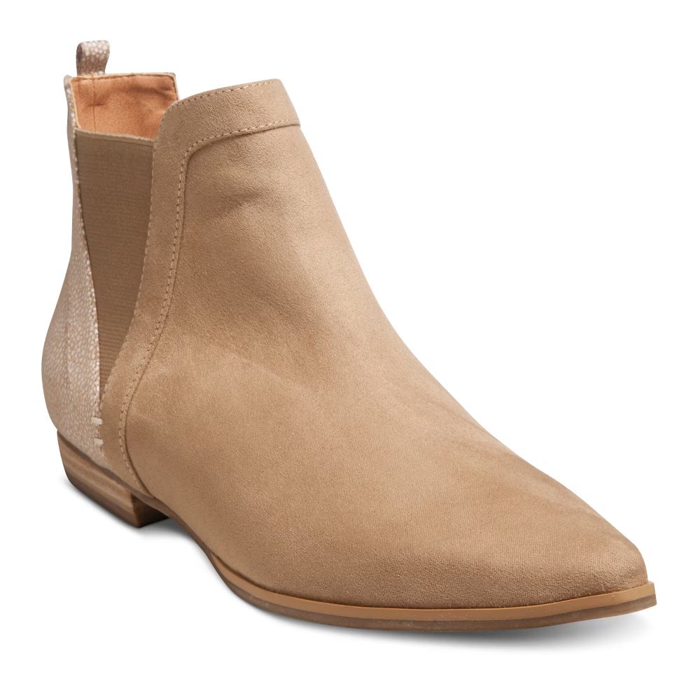 Women's Plume Sonia Heeled Ankle Boots - Sand (Brown) 9.5, Women's | Target