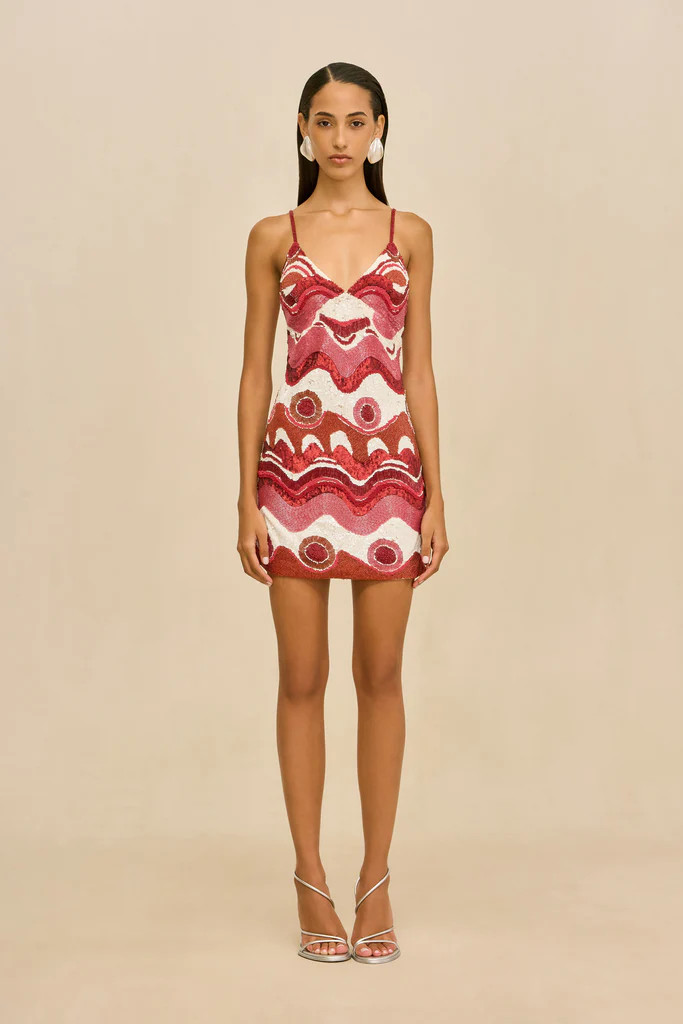 SASHA DRESS - WAVE MULTI | Cult Gaia - US