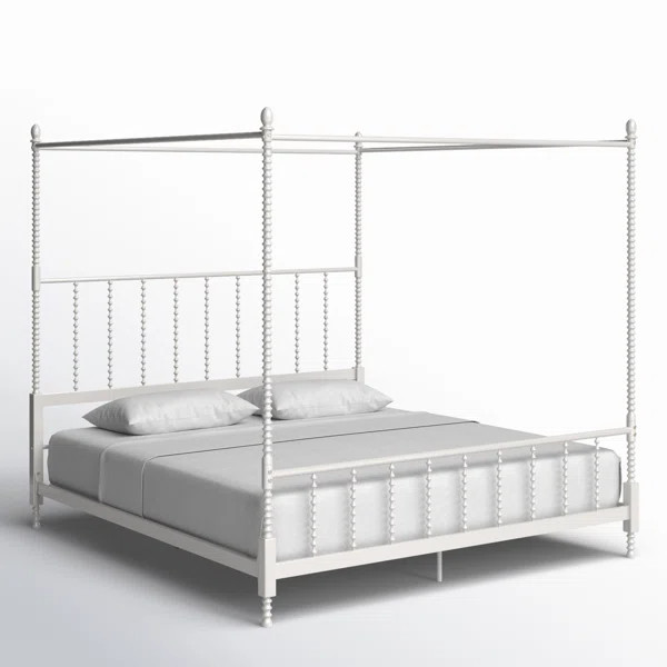 Frankie Metal Canopy Bed | Wayfair North America