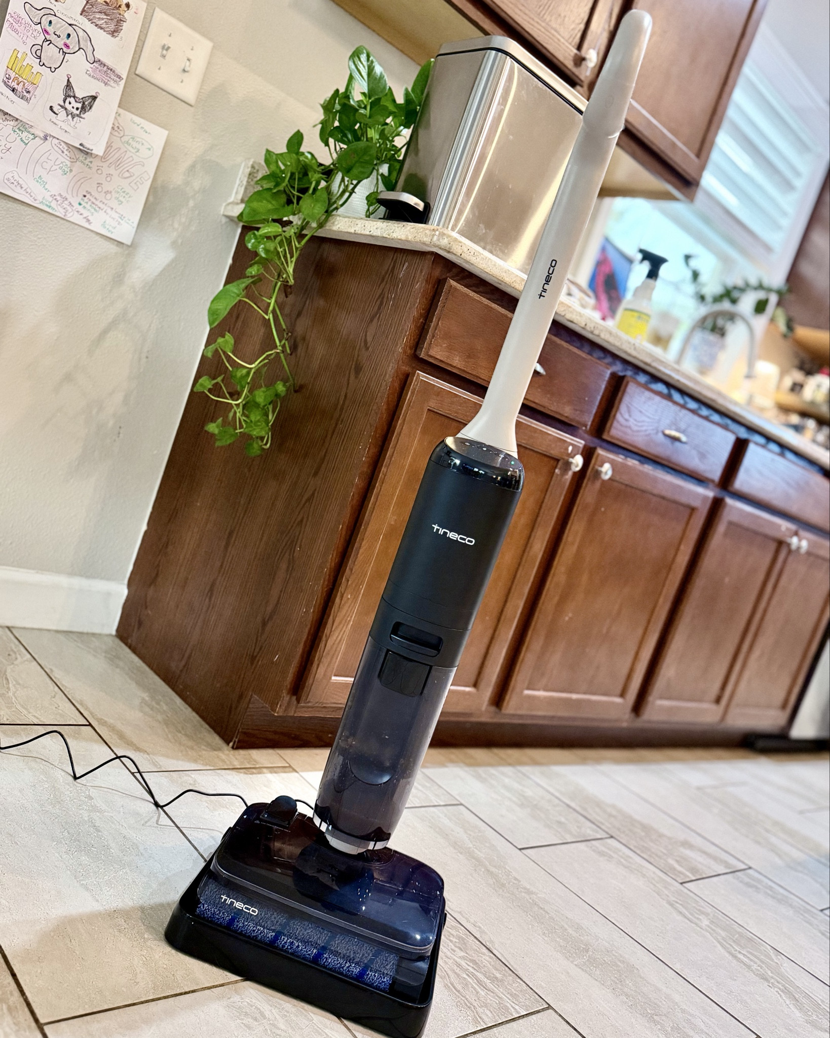 Completely sold on the new hammerhead #Tineco wet mop/vacuum! 

#LTKHome #LTKSaleAlert