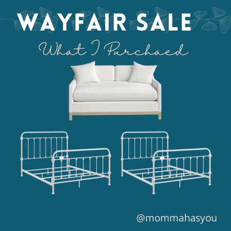 WAYFAIr Labor Day sale. Furniture home decor inexpensive ways to decorate stock up end of summer furnishings comfy couch and love seat double queen beds for shared daughters bedroom metal white bed frames classic chic style for everyday looks 

#LTKsalealert #LTKhome #LTKfamily