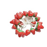 3M 20LED Fruit Strawberry String Lights Battery Powered Indoor Outdoor Lighting Lamp for Wedding ... | Amazon (US)