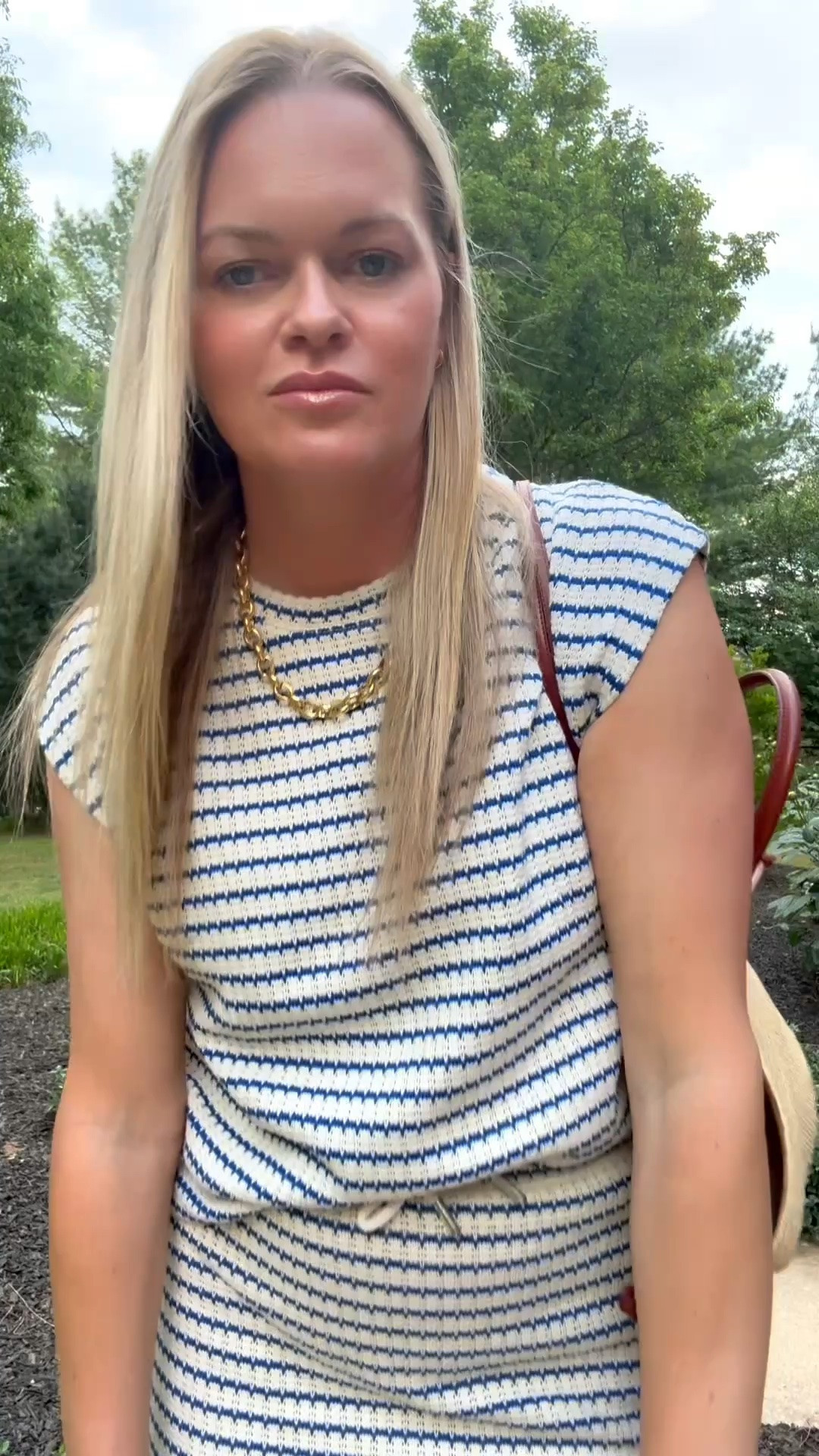 Casual look perfect for errands, brunch, lunch, or dinner at home or on vacay! I’m wearing a medium top and small skirt.

#LTKootd #LTKSaleAlert #LTKOver40