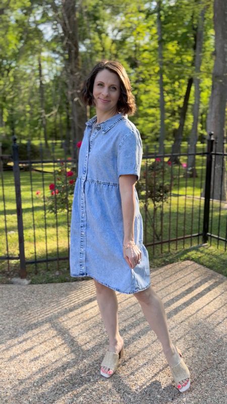 Just saw that this denim dress is currently 15% off. The back is the cutest part of it! I’ve had this for almost a year and have worn it so many times. 

Denim dress, denim skirt, denim midi skirt, denim, denim outfit, denim dress outfit, denim dress amazon, amazon denim dress, Nashville outfits, Nashville outfits amazon, Nashville outfits fall, Nashville going outfits, Nashville fall outfits, Nashville night outfit, denim dress Nashville, Nashville looks, Summer fashion, summer amazon, summer accessories, summer airport outfit, summer active, summer business casual, summer blouse, summer business, summer basics, summer beach, summer casual, summer clothes, summer capsule wardrobe, summer concert, summer capsule, summer casual outfits, summer concert outfit, summer country concert, summer clutch, summer crossbody, summer date night, summer dress, summer dinner outfit, summer dress, summer dresses 2024, summer 2024, blue summer dress, white summer dress, casual summer dress, summer earrings, summer Europe, summer essentials, European summer, European summer outfits, Europe summer, Europe summer outfits, euro summer, summer Fridays, summer favorites, summer flats, summer going out, summer going outfit, Greece summer, Greece summer dress, summer hat, summer holiday outfits, summer handbag, summer Italy, summer in Italy, Italy summer outfits, Italy summer, Italian summer, summer outfit inspo, summer jeans, summer looks, summer loungewear, summer lounge set, light summer, London summer, summer mom, summer mom outfits, nyc summer, Nashville summer, Nashville outfits summer, summer outfits womens, summer outfits 

#amyleighlife
#denim

Prices can change. 

#LTKSummerSales #LTKOver40 #LTKVideo