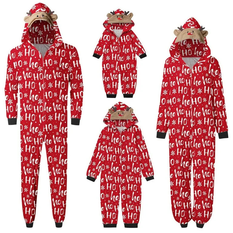 Sunisery Christmas Pajamas Matching Family Sets, Matching Sets Christmas PJs for Women Holiday Sl... | Walmart (US)