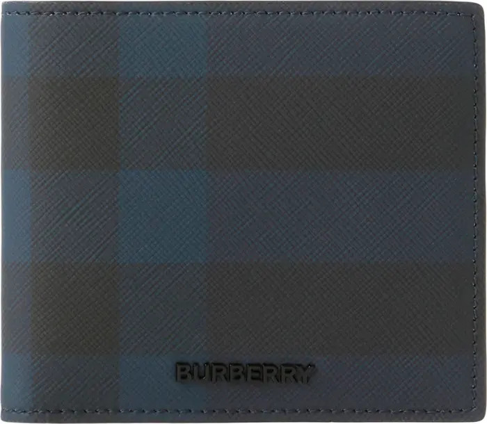 Burberry Check Coated Canvas Bifold Wallet | Nordstrom | Nordstrom