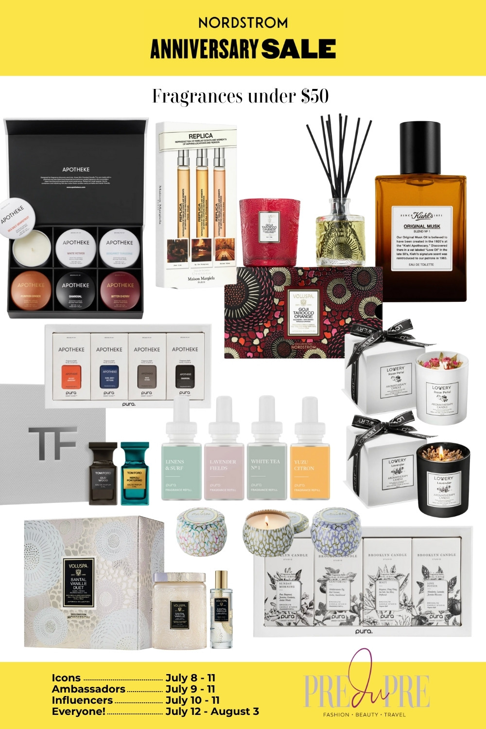 Don't miss out on the incredible fragrance deals at the Nordstrom Anniversary Sale! I've found some amazing scents and home fragrance options, all under $50. From luxurious candles and diffusers to travel-size perfume sets, this is the perfect opportunity to stock up on your favorite fragrances or discover new ones. Click the link in my bio to shop these fantastic deals before they're gone! #Nordstrom #NordstromAnniversarySale #fragrance #perfume #candles #homefragrance #beauty #sale #deals #predupre #fragrancelover 

 #LTKSaleAlert #LTKFindsUnder50 #LTKBeauty
