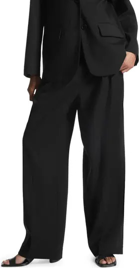 Double Pleat Wool Trousers | Nordstrom