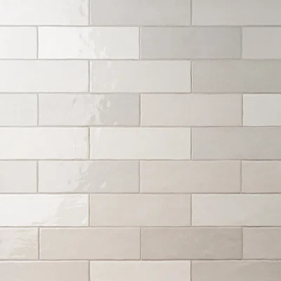 Zellige 2.5" x 8" Glossy Ceramic Wall Tile | Wayfair North America