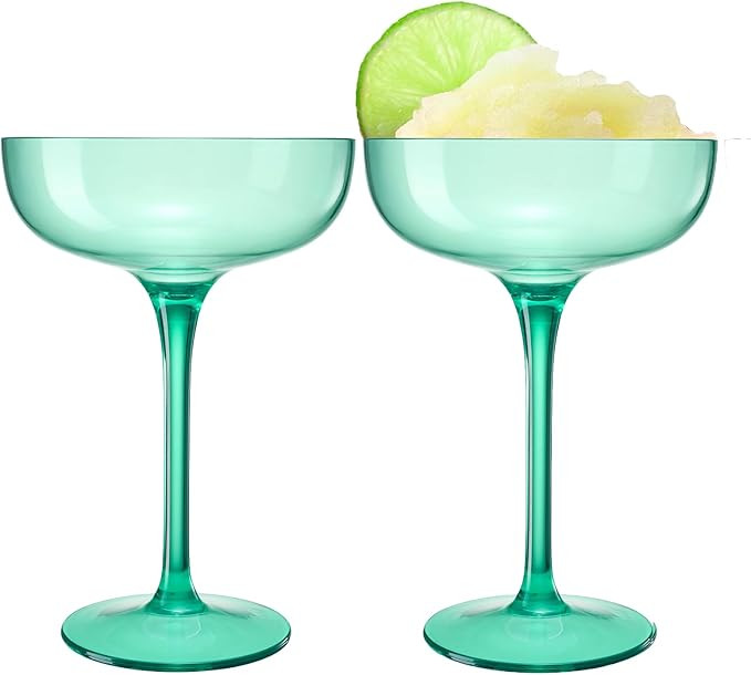 Amazon.com | Acrylic Shatterproof Martini, Margarita, Champagne & Cocktail Unbreakable Glasses | ... | Amazon (US)