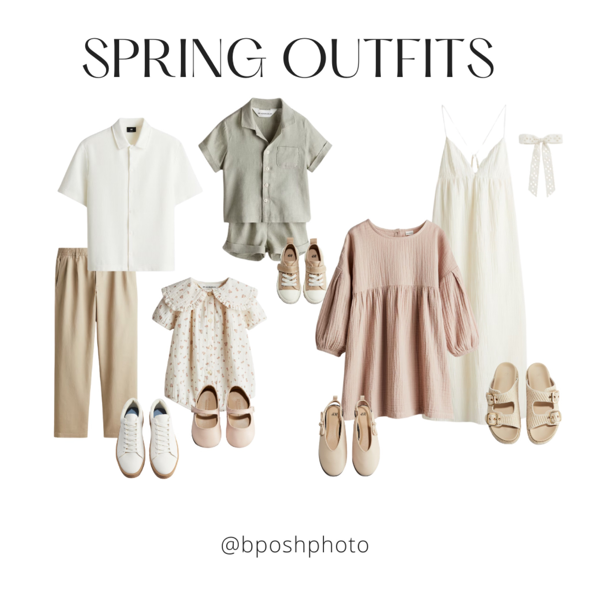 Neutral spring family photo outfits | coordinated pastel styling ideas for mini sessions, family photos or Easter. 

#LTKfamily #LTKstyletip #LTKkids