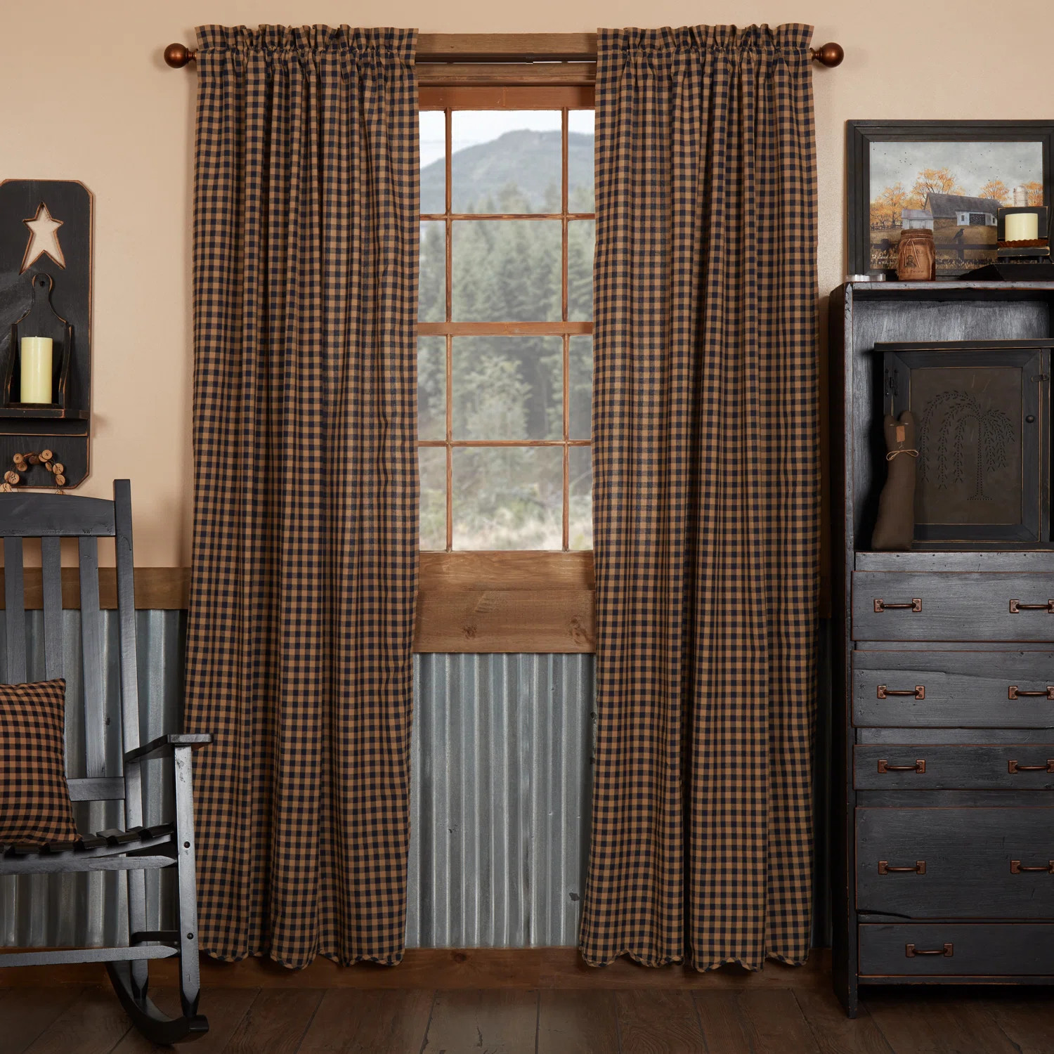 Addie 100% Cotton Room Darkening Pair (Set of 2) | Wayfair North America