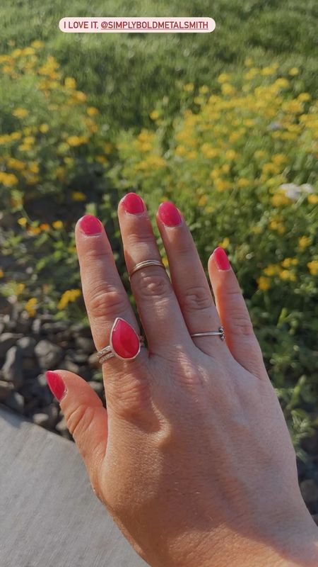 Etsy finds
Handmade silver rings with gems
Crystals


#LTKFind #LTKunder100