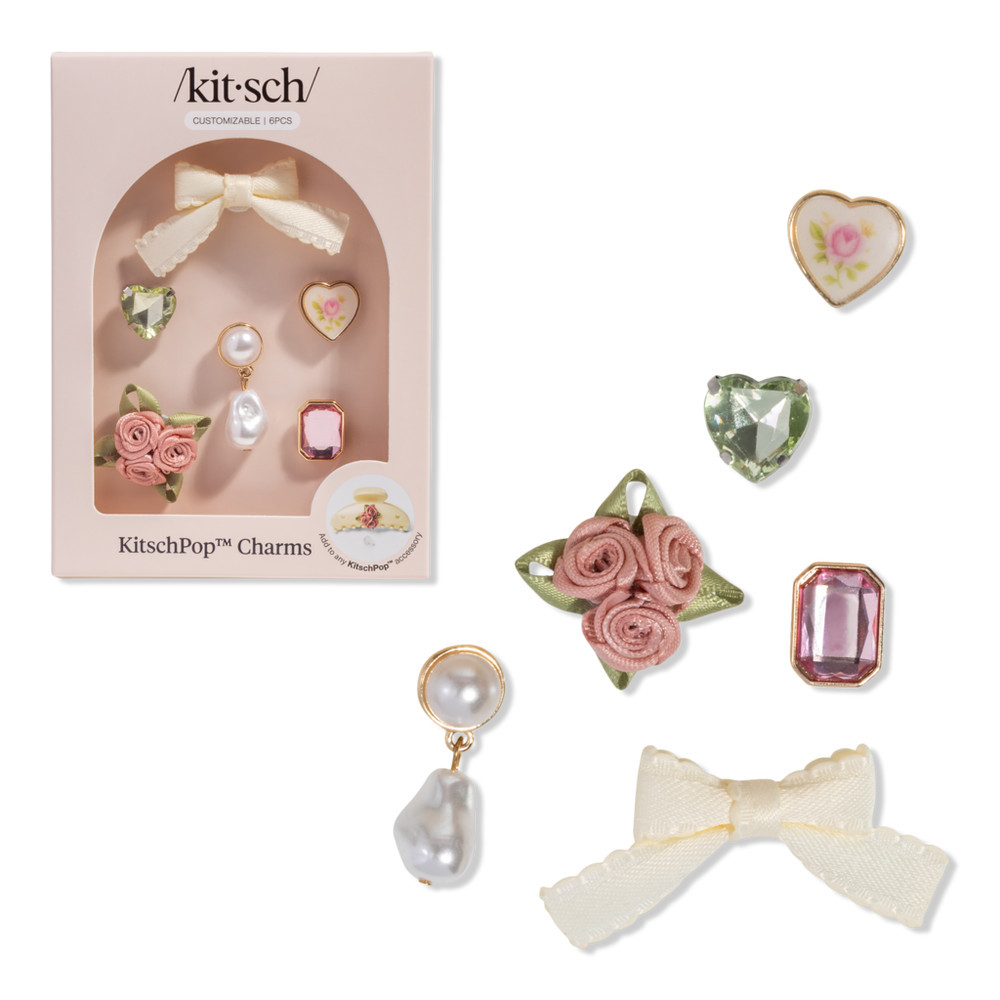 Kitschpop Charms 6pc Set - Vintage Pink | Ulta